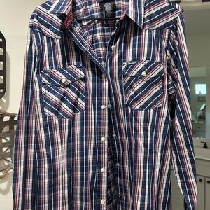 Wrangler snap shirt